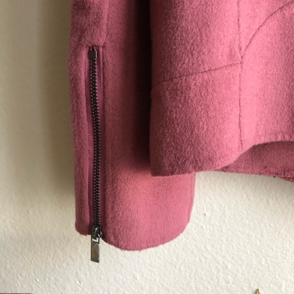 BADGLEY MISCHKA April Wool Motorcycle Jacket L - Picture 13 of 15